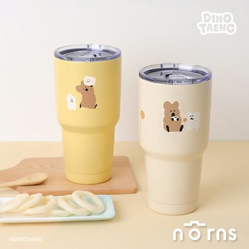 DINOTAENG不鏽鋼酷涼杯-Norns Original Design 呆萌町 QUOKKA & BOBO 冰霸杯 飲料杯