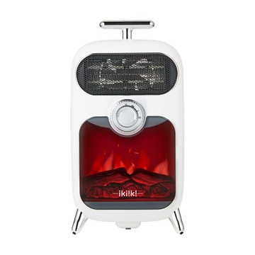 IKIIKI伊崎｜仿真爐火陶瓷電暖器
