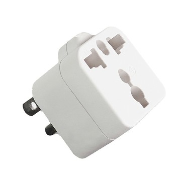 【威電】CB1005世界轉萬用型插頭(加拿大.美國.台灣)