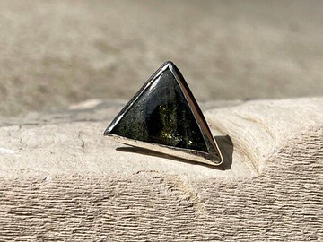 Galaxy 寶石 ◇ Chrome Diopside ◇ SV Titac / Pin 徽章