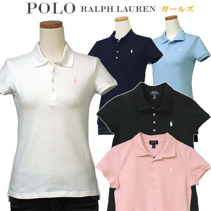 ポロ ラルフローレン ポロシャツ 半袖 レディース ガールズ POLO