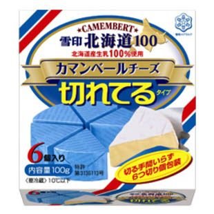 カマンベールチーズ 切れてるタイプ (6個入り) 100g