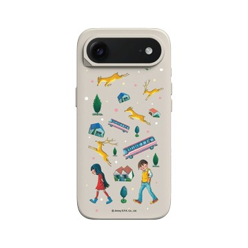 iPhone Air SolidX 貝殼灰 - 幾米 Jimmy Liao - 星空-有人陪伴真好