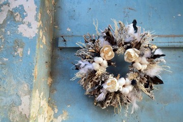 漫森態 乾燥花花圈 聖誕花圈