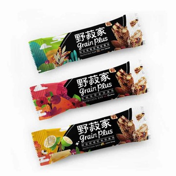 【野菽家】營養棒 (蔓越莓、海苔藜麥、蜂蜜檸檬)(30g/條)
