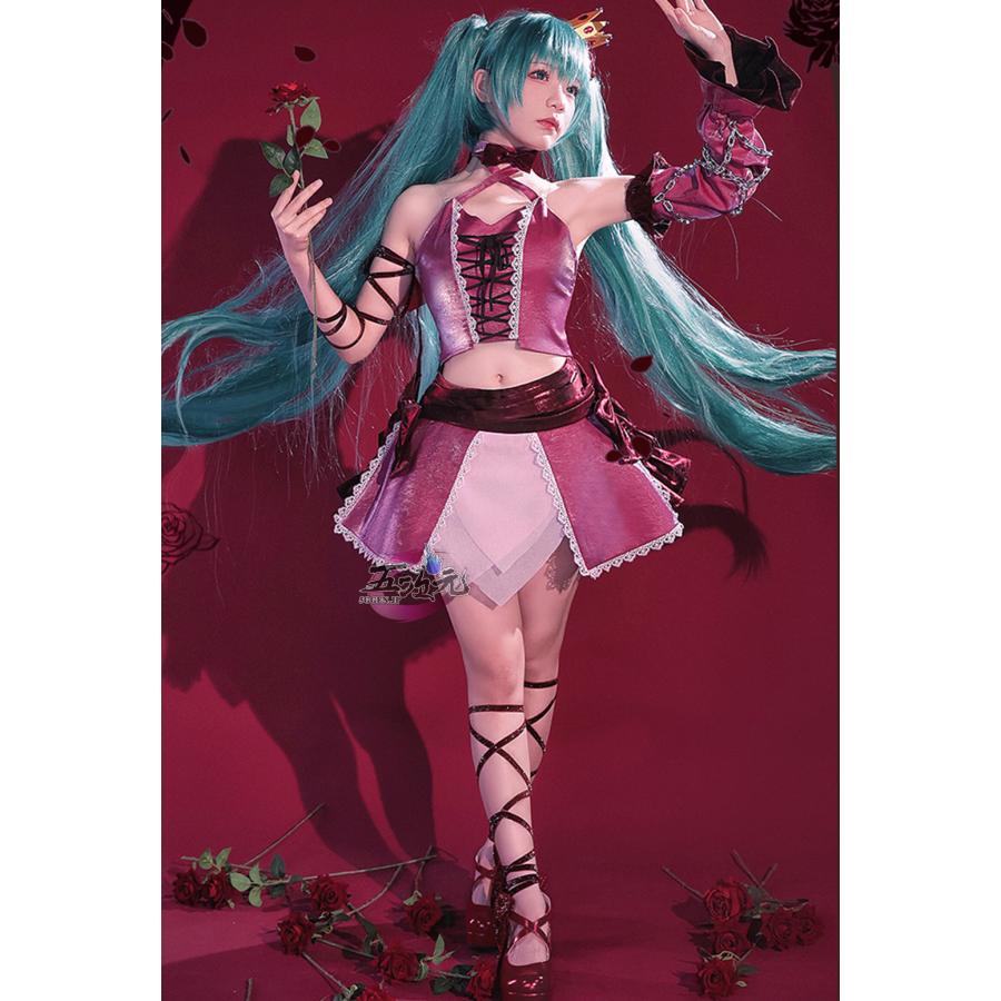 本物◇ ICOS ボーカロイド コスプレ 初音ミク ロミオとシンデレラ