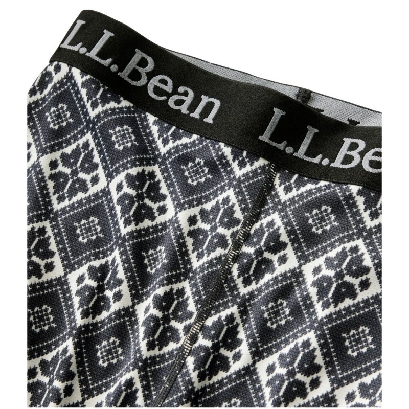 公式》アンダーウエア/ウィメンズ/Arctic Blue Mountains/エル・エル・ビーン・ライトウェイト・ベースレイヤー・パンツ、プリント/Women's  L.L.Bean Lightweight Base Layer Pants, Print/M/L.L.Bean（エルエルビーン）
