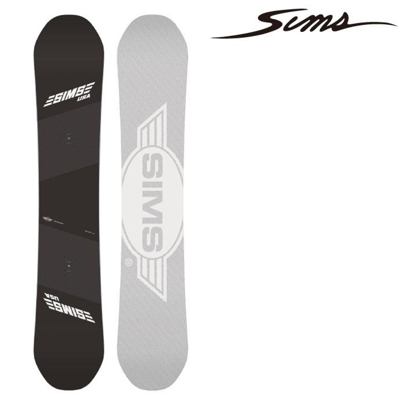 スノーボード 板 sims ホワイト（VANILLA – SIMS SNOWBOARDS JAPAN）