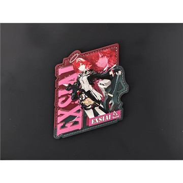 明日方舟新約能天使戰術風格士氣章軍迷魔術貼個性戶外貼章陳鑫