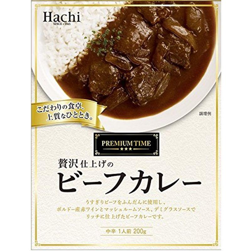 ハチ食品 プレミアムタイム 贅沢仕上げのビーフカレー200g×5個