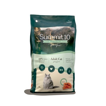 Summit10 森咪特 成貓敏感保健無穀乾糧  鮭魚+馬鈴薯  1袋  3kg