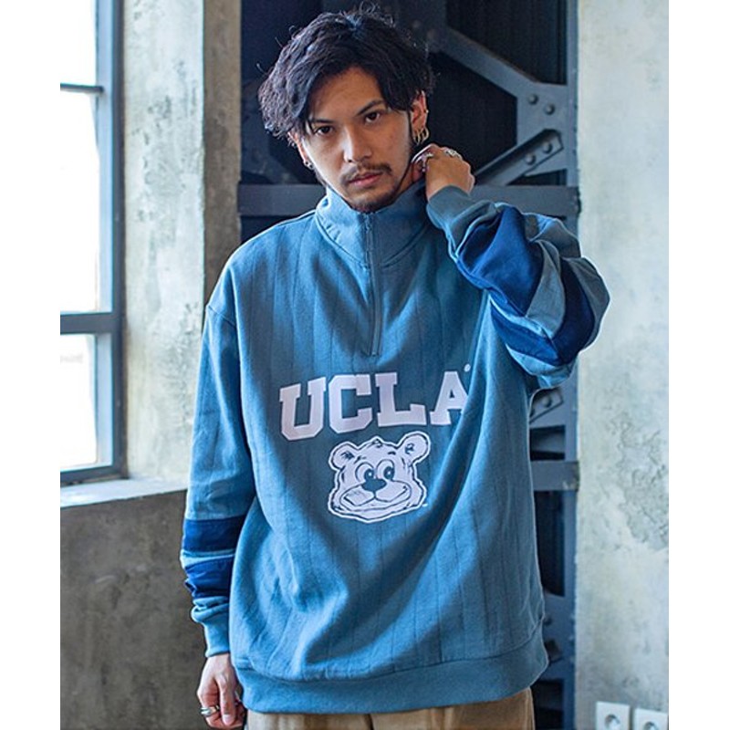 軽量+ストレッチ性+吸水速乾 UCLA スウェット トレーナー M - 通販