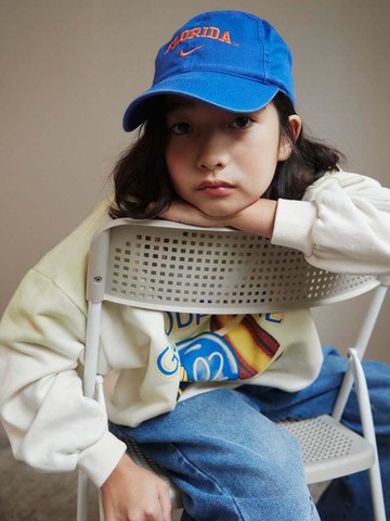 Cotton Double-Sided Fleece Standard Fit Sweatshirt [Ivory]