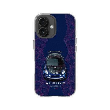 iPhone 16 Clear 透明 - Alpine - Alpine Sim Racing A110 R