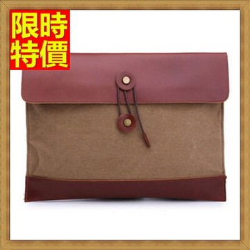 信封包 手拿包-紋理漂亮品質極佳公事包2色66e38【獨家進口】【米蘭精品】