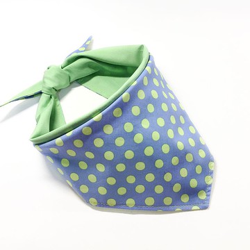 狗狗專屬名領巾-客製化(小型犬)- 薄荷點點