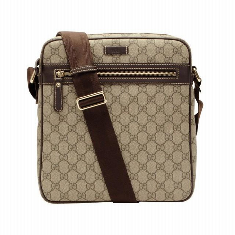 グッチ バッグ GUCCI ショルダーバッグ 斜めがけ メンズ ダークブラウン レザー 201448kgdig8588 アウトレット レディース |  LINEブランドカタログ