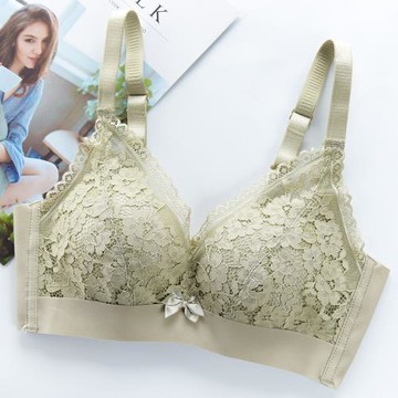 品質車縫工藝少女風嬰兒棉任意裁柔軟5CM加厚無鋼圈文胸蕾絲內衣