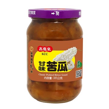 高慶泉 甘味苦瓜 385g