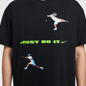 NIKE AS U NK TEE CALLING TENNIS GC 男短袖 網球 黑-IV5616010