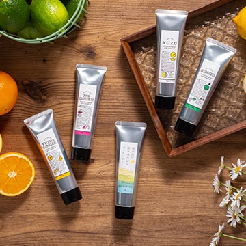 日本國產柑橘類香精油護手霜 75G 2入組 - 瀨戶內檸檬-葡萄柚