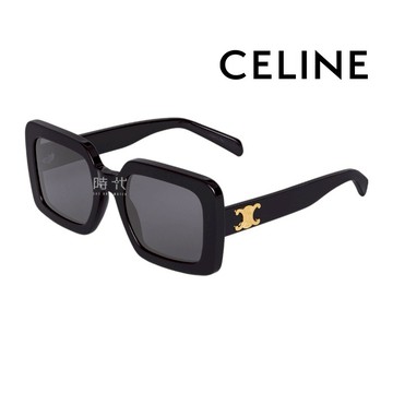 【CELINE】CL40304U 01A 56mm 高圓圓配戴款 太陽眼鏡/墨鏡 公司貨 台南時代眼鏡 蔡司優視力專家