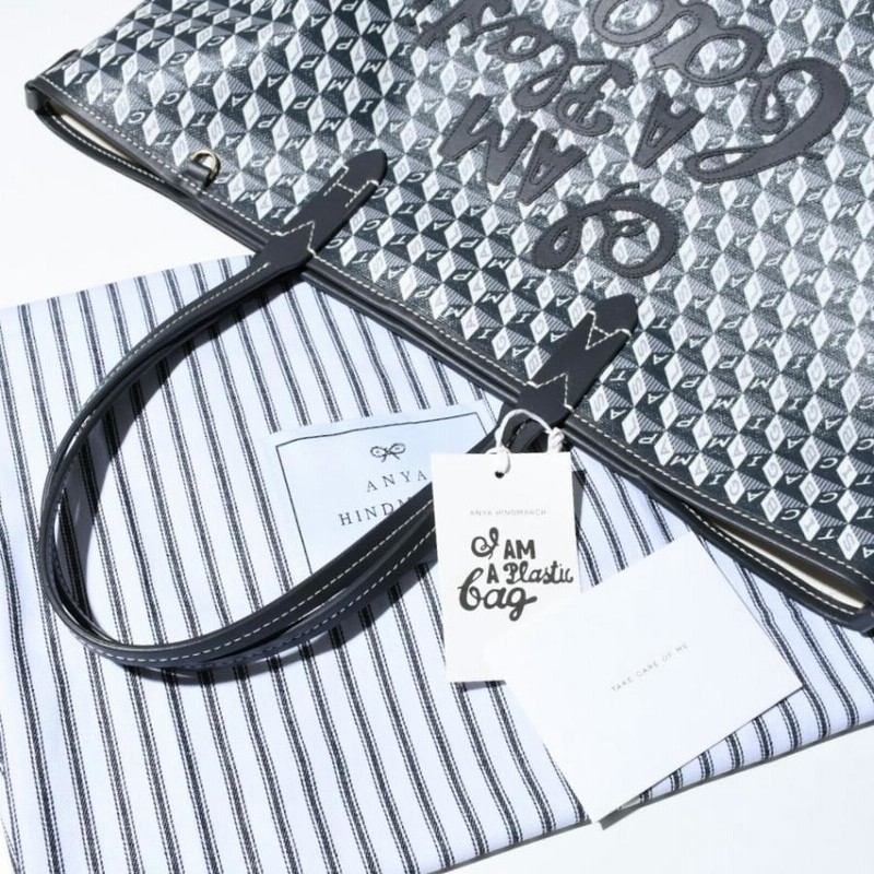 ANYA HINDMARCH アニヤ ハインドマーチ トートバッグ I AM A Plastic  