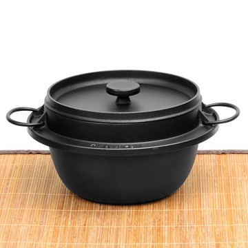 岩鑄 南部鐵器 鐵鍋 琺瑯鍋 炊飯鍋 5合炊 IH對應 日本製