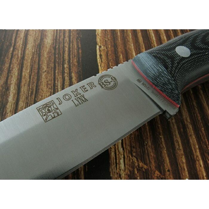 ジョーカー CM111-P リンクス ファイヤースチール付 ブッシュクラフトナイフ,Joker LYNX Bushcraft Knife