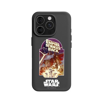 iPhone 16 Pro SolidX 黑 - 迪士尼-星際大戰 Star Wars - 帝國大反擊-海報系列