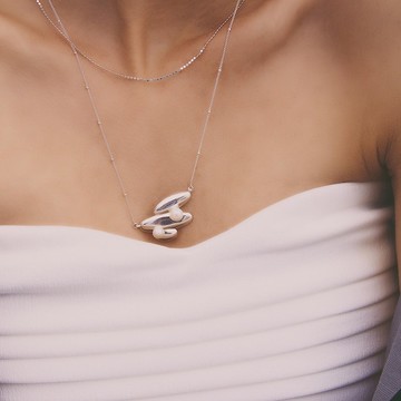 Multiverse - 平行時空珍珠項鍊-純銀