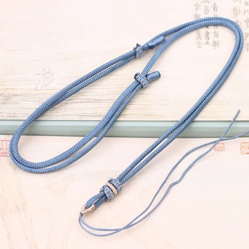 【昱晶閣】蓮花座項鍊繩 翡翠貔貅吊墜掛繩 黑繩玉佩項鍊繩吊飾繩玉佩繩 手工編織男女掛件繩中國結玉繩