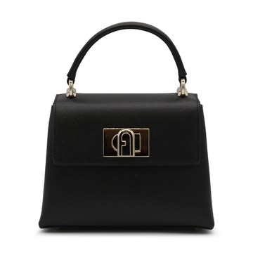 Furla - Black Leather 1927 Mini Bag