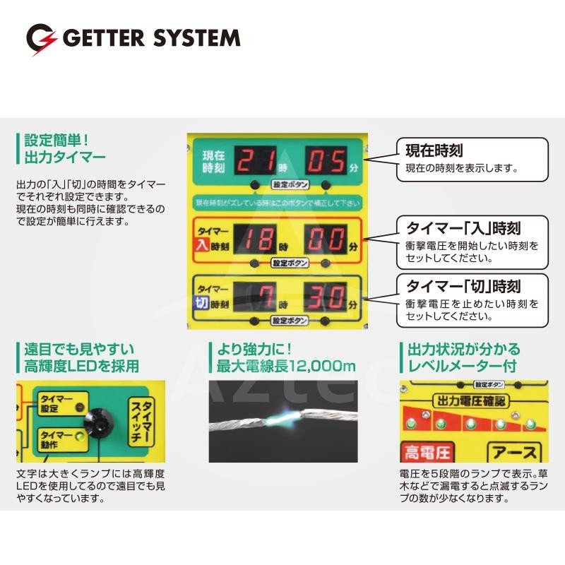 末松電子製作所 電気柵用資材 埋没線 (100ｍ) 本器と電気柵線が離れている場合に接続する埋め込み可能な線です [送料無料] - 2