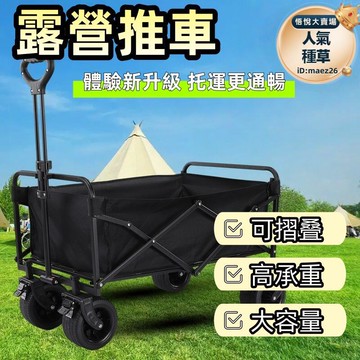 車 擺攤小推車 戶外可摺疊超大野營手拉車