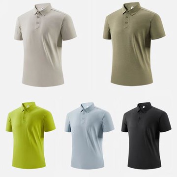 專業級！透氣疏孔面料！大彈力！無痕激光壓膠！男短袖polo衫T恤