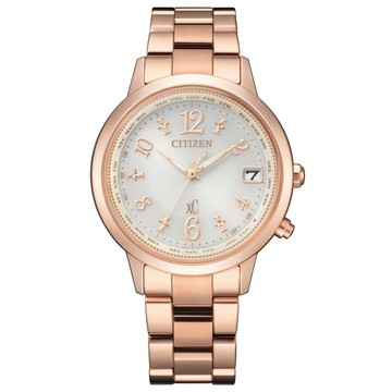 CITIZEN XC Hebe廣告款 光動能 電波對時 鈦金屬 女錶 送禮 禮物 推薦 CB1107-58A