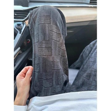 男褲夏季薄款韓版潮流扎染百搭休閒闊腿褲寬鬆運動耐磨潮牌長褲男  7W