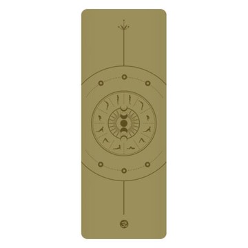 5mm【拜日式日月版】天然橡膠瑜伽墊橡膠PU土豪墊一件代發定-做