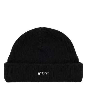 WTAPS BEANIE 04 BEANIE ACRYLIC. SIGN BLACK