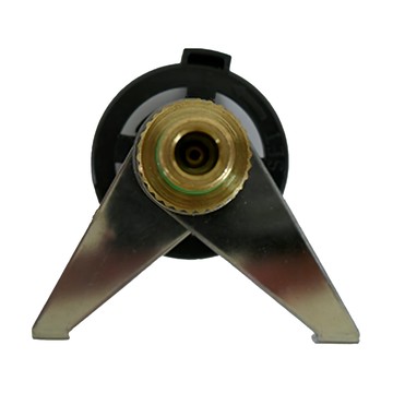 Wen Liang 卡式轉接器 轉接轉牙式瓦斯爐  銀色  1個