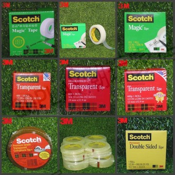 3m600思高透明膠帶  810隱形無痕膠帶 665雙面膠 610百格測試膠帶【亞德機械五金家居】