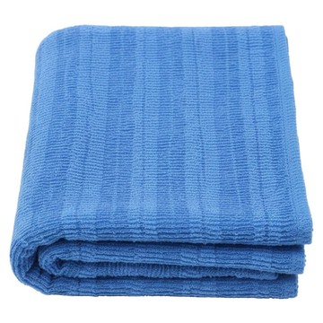 TOWA 東和產業 男用 超粗澡巾 30 x 120cm  藍色  1條  1入