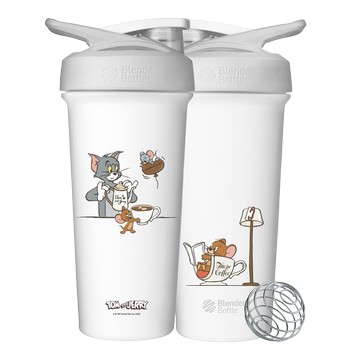 Blender Bottle 不鏽鋼搖搖杯【湯姆貓與傑利鼠-醇香咖啡】25oz