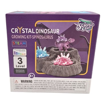 Science Can STEAM玩具 生長水晶小恐龍 - 棘龍  1盒
