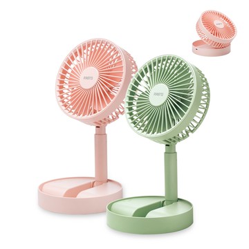 【人氣特價】RASTO RK8 摺疊收納伸縮式充電風扇