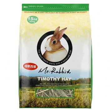 Mr.Rabbit 瑞比兔先生 高級提摩西牧草  425g  1袋