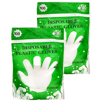 加厚一次性透明手套 Set 160個  1組