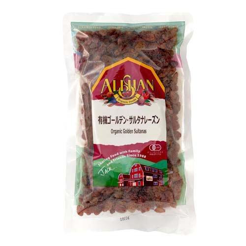 アリサン 有機ゴールデンサルタナレーズン 250g  アリサン