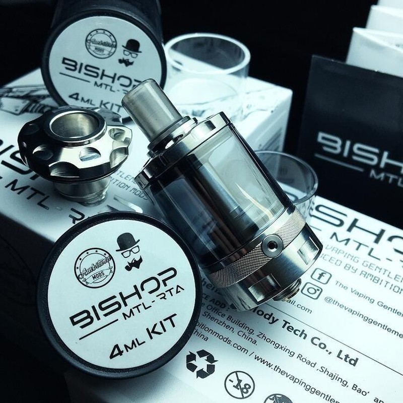 Ambtiion Mods Bishop MTL RTA 22mm/4.0ml/アンビションモッズ